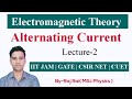 Electromagnetic Theory | Alternating Current | IIT JAM, CSIR NET, GATE & MSc Physics Entrances