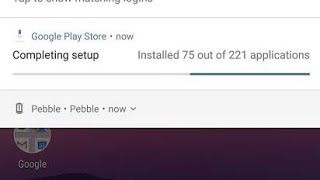 how to fix completing setup google play store samsung notification