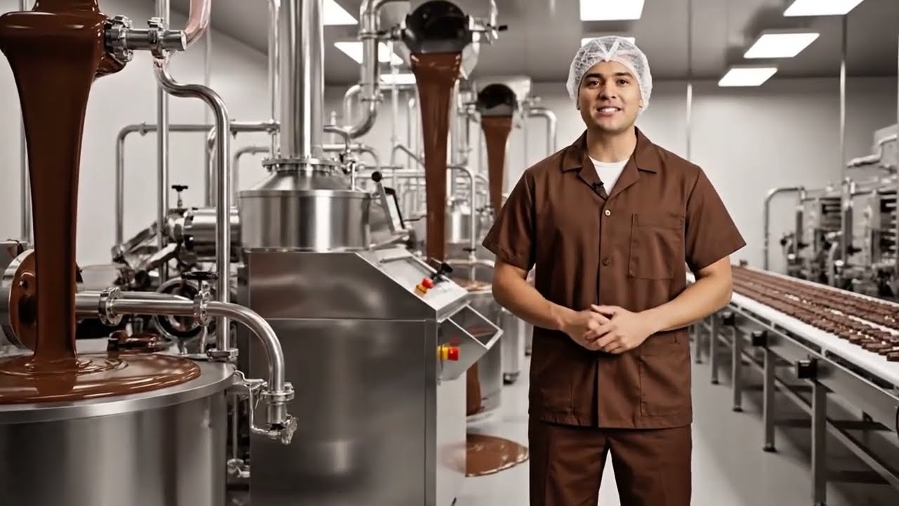 Inside a Chocolate Factory | How Chocolate Is Made Step by Step