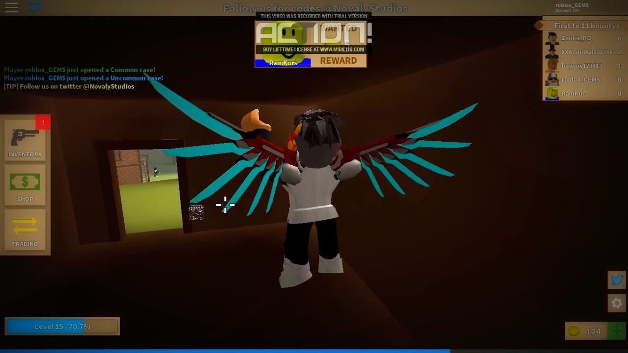 Roblox Wild Revolvers Dual Gun Code Bux Gg Earn Robux - all codes roblox wild revolvers youtube