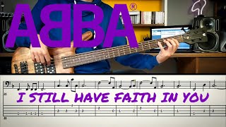 ABBA - I Still Have Faith In You /// Bass Line Cover [Play Along Tab]
