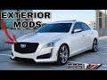 CTS V-Sport Exterior Mods! (Full Review)