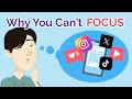 This is why you cant focus  6 factors that must change