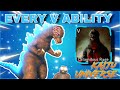 EVERY SPECIAL ABILITY ( V ABILITY ) IN KAIJU UNIVERSE EXPLAINED!