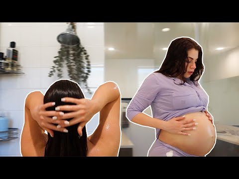 My Night Routine While Pregnant♡
