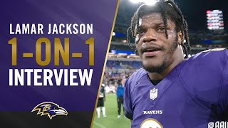 Lamar Jackson 1-on-1: I Wasn't Going to Let Anything Stop Me