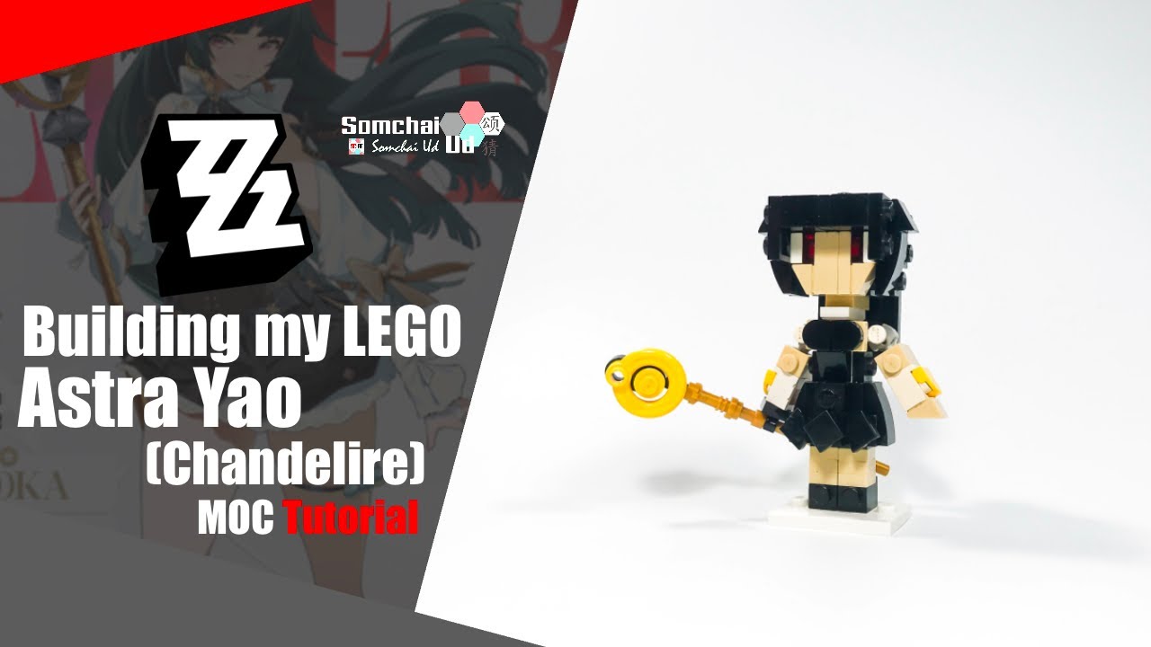 LEGO Zenless Zone Zero Astra Yao (Chandelire) Chibi MOC Tutorial