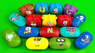 Cleaning Numberblocks in Pill, Treasure Box with CLAY Coloring! Satisfying ASMR Video by Slime Sau 7,764 views 1 month ago 7 minutes, 12 seconds