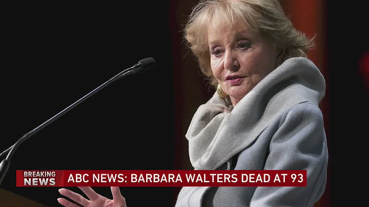 Barbara Walters, trailblazing TV journalist, dies ...