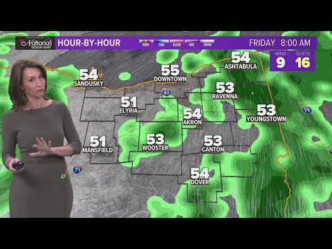 Northeast Ohio weather forecast: Rain chances return shortly - YouTube