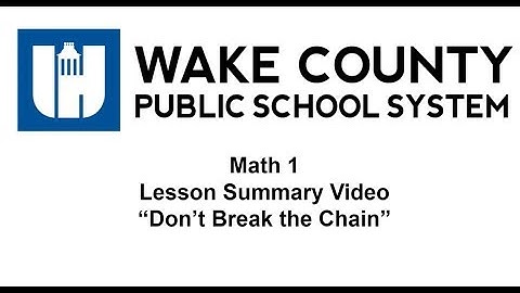 Math 1 Unit 1 Lesson 5 Don