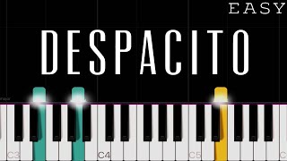 Video thumbnail of "Luis Fonsi - Despacito ft. Daddy Yankee | EASY Piano Tutorial"