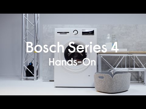 Bosch Series 4 WNA134U8GB 8kg Washer Dryer - Hands On