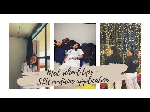 Med school freshie tips + SLU Medicine application | Med school Philippines