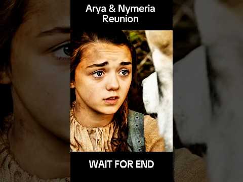 Arya & Nymeria Reunion Not Happen #gameofthrones
