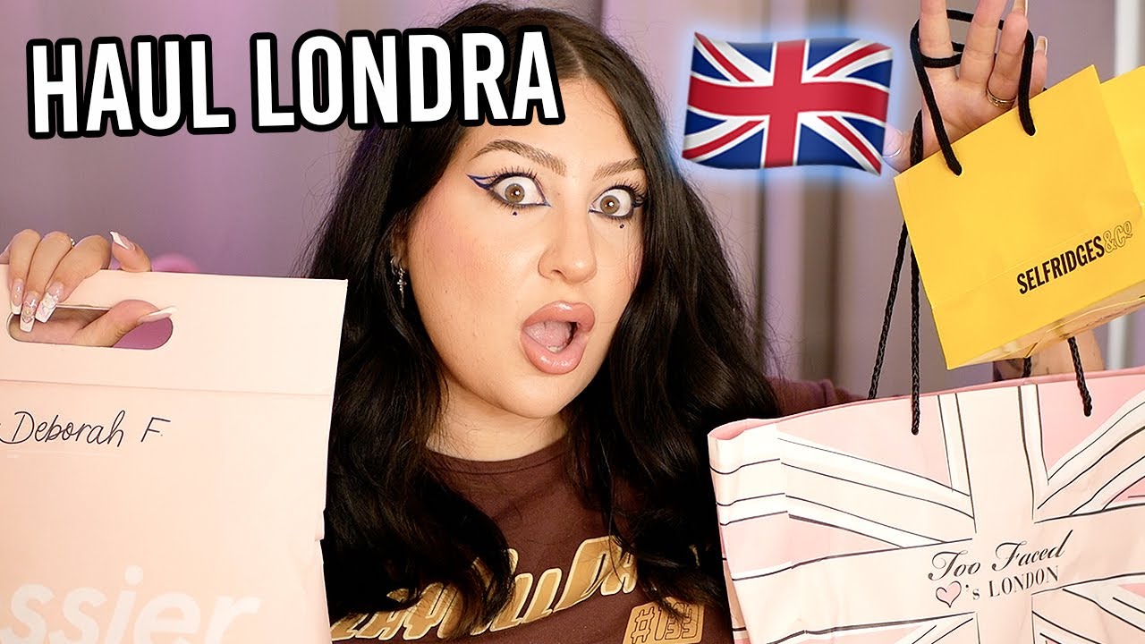 HAUL SHOPPING A LONDRA 🇬🇧 Glossier, Selfridges, Boots, etc...