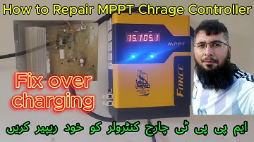 How to repair mppt solar charge controller overcharging force mppt paktek batery cutoff best setting