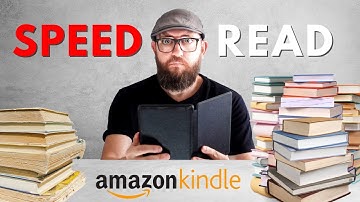 How to Speed Read on Your Kindle in Just 20 Minutes a Day!