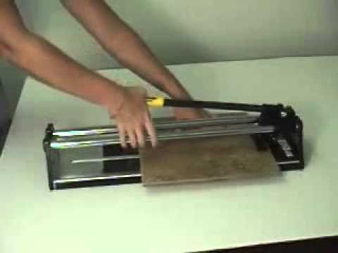 How To Use The Nattco Tile Cutter You How To Use The Nattco Tile Cutter