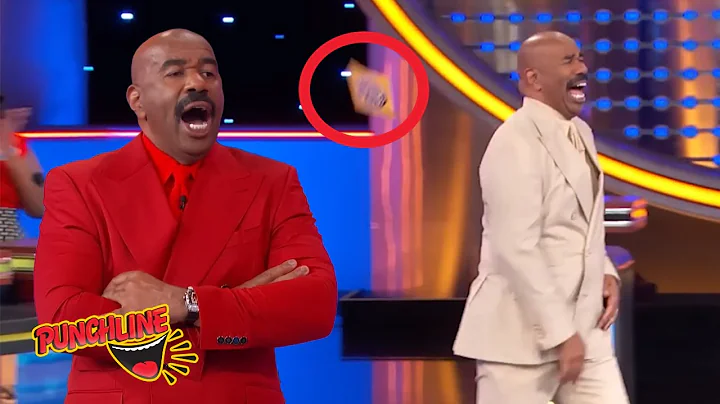 Answers That Made STEVE HARVEY Throw His Card on Family Feud!