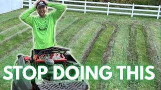 Mowing Wet Grass With a Full Schedule - Here's How I Get It Done