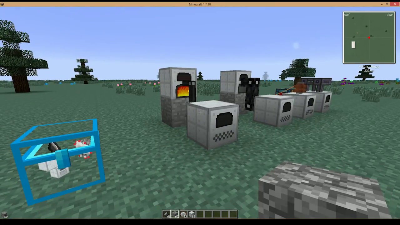майнкрафт 1.7.10 industrial craft 2 капсула #3
