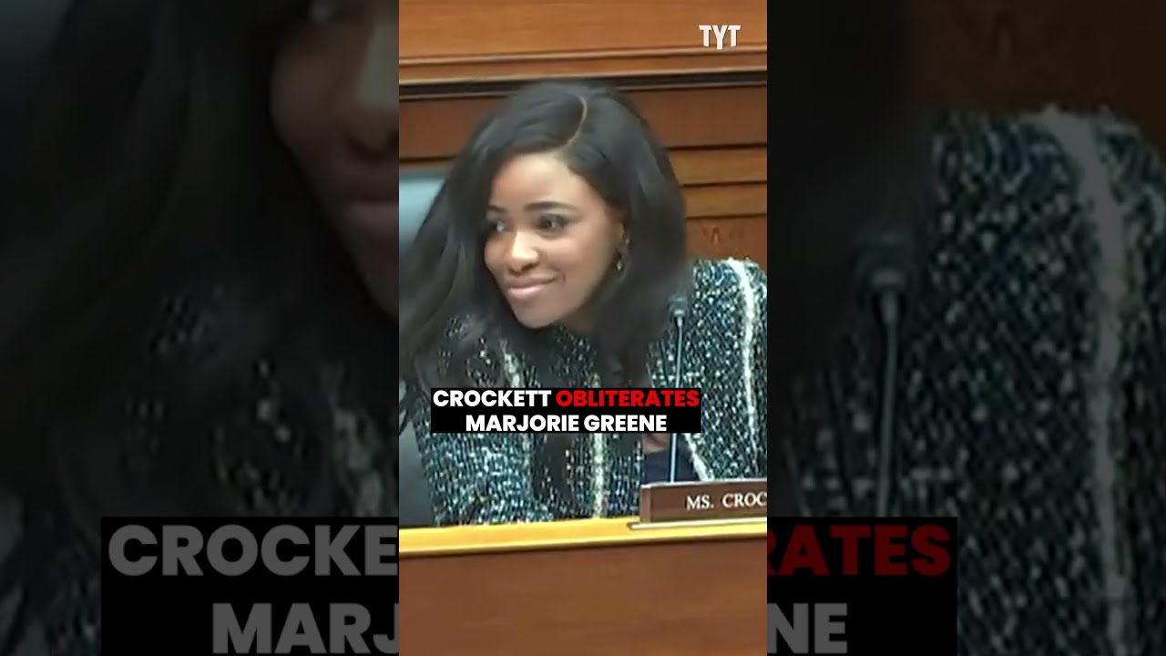 Marjorie Bleach Blonde Bad Built Butch Body Greene Gets NUKED By Jasmine Crockett