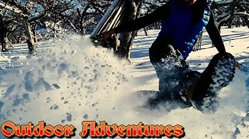 Snow In Reverse Slow Motion (Filmed with Samsung Note 8)