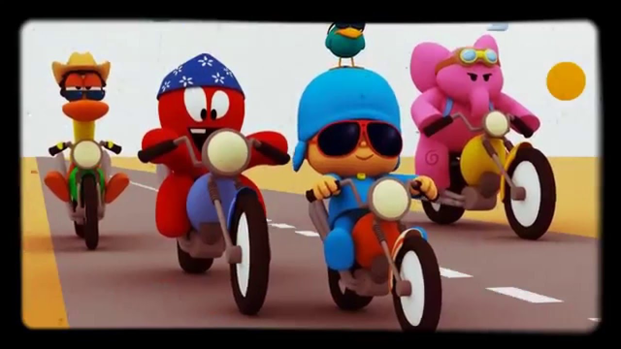 El cepillo, mr black, Pocoyo