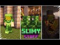 Slimy stuff minecraft mod showcase  new features to slime  forge 116 to 1201