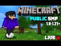 🌍 Public SMP is LIVE! | Java &amp; Bedrock Crossplay | Join Now!