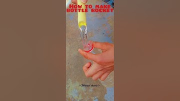how to make bottle rocket#shorts  #ytshorts #tranding #rocket