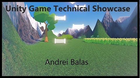 Unity Game Technical Showcase