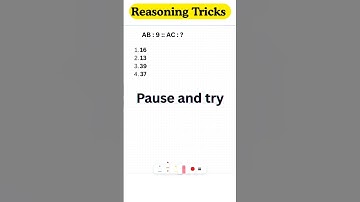 Letter Series Reasoning #mathstricks #mathematicalreasoning #ssc #cds #nda#bankingexams #ugcnet