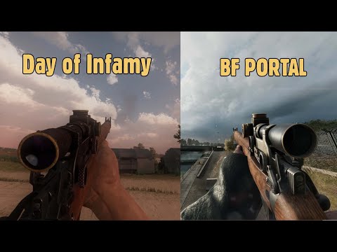 Battlefield Portal vs Day of Infamy: Weapon Comparison