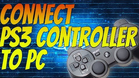 How to Connect a PS3 Controller to PC (Windows 11 Wired/Wirelessly)