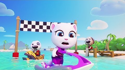 talking tom jetski 2 gameplay, talking tom jetski 2 android ios walkthrough #talkingtomjetski2 P-158