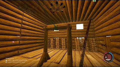 The Forest building log catchers