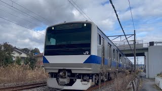 【代走】550M 常磐線E531系水戸行き 通過 (K461編成+K468編成)【4K画質】