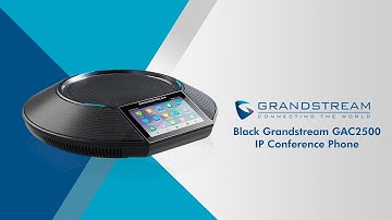 Grandstream GAC2500 Business Conference Phone Demonstration