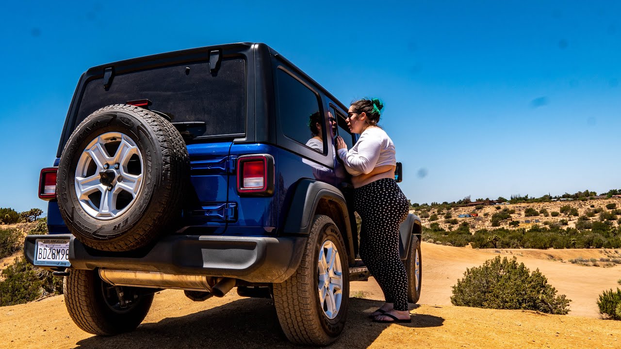 Stock Jeep Exploring Beginners OffRoad Trails in SoCal! // Hesperia CA