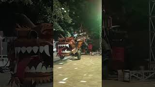 puncak acara dan penerimaan hadiah, di iringi kesenian tongklek sotang tambak Boyo tuban