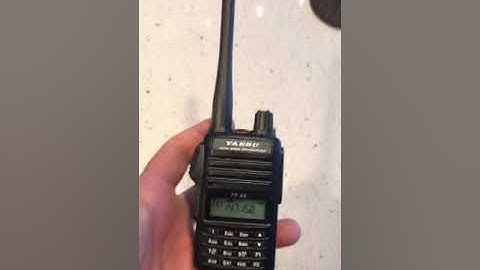 YAESU FT-4XR programming channels