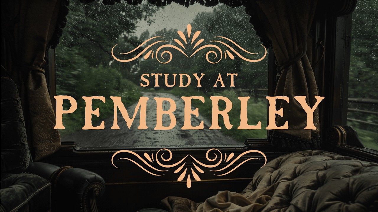 Focus with Elizabeth Bennet 🎻 POV: A Morning at Pemberley (with Lyrics)