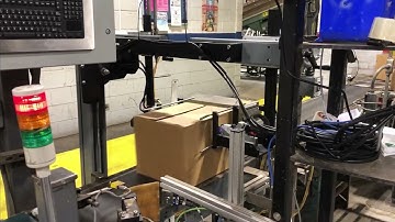 Thermal Inkjet (TIJ) Code Tech Four Printhead System Printing on Generic Cases