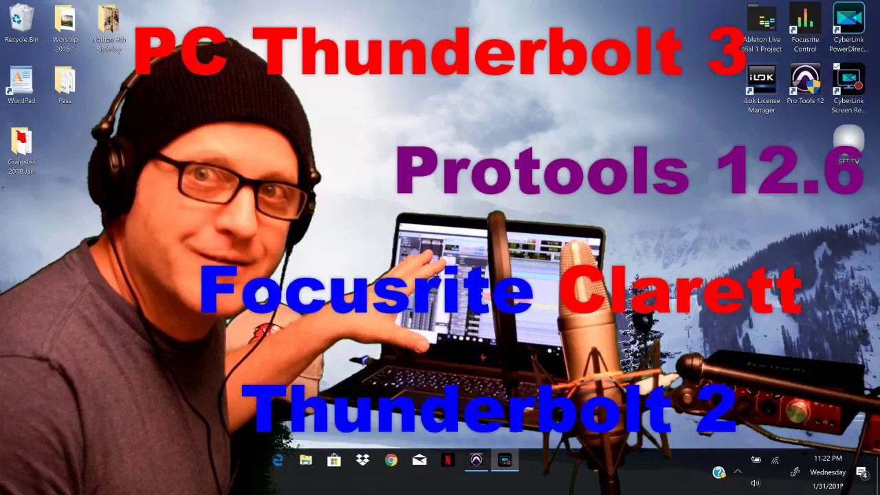 PC Thunderbolt 3  Interface DAW Worthy Review