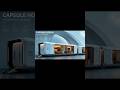 Imagine waking up in a space that feels like the future. #containerhome #automobile