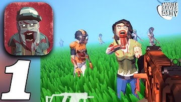 ZOMBIE ROYALE - Gameplay Part 1 - Levels 1-20 (iOS Android)