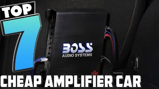 Top 7 Budget Car Amplifiers: Boost Your Audio for Less