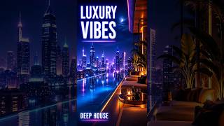 Luxury Deep House Lounge 🌃 Smooth Electronic Beats for Relax &amp; Focus (Night Vibes Mix) #loungemusic